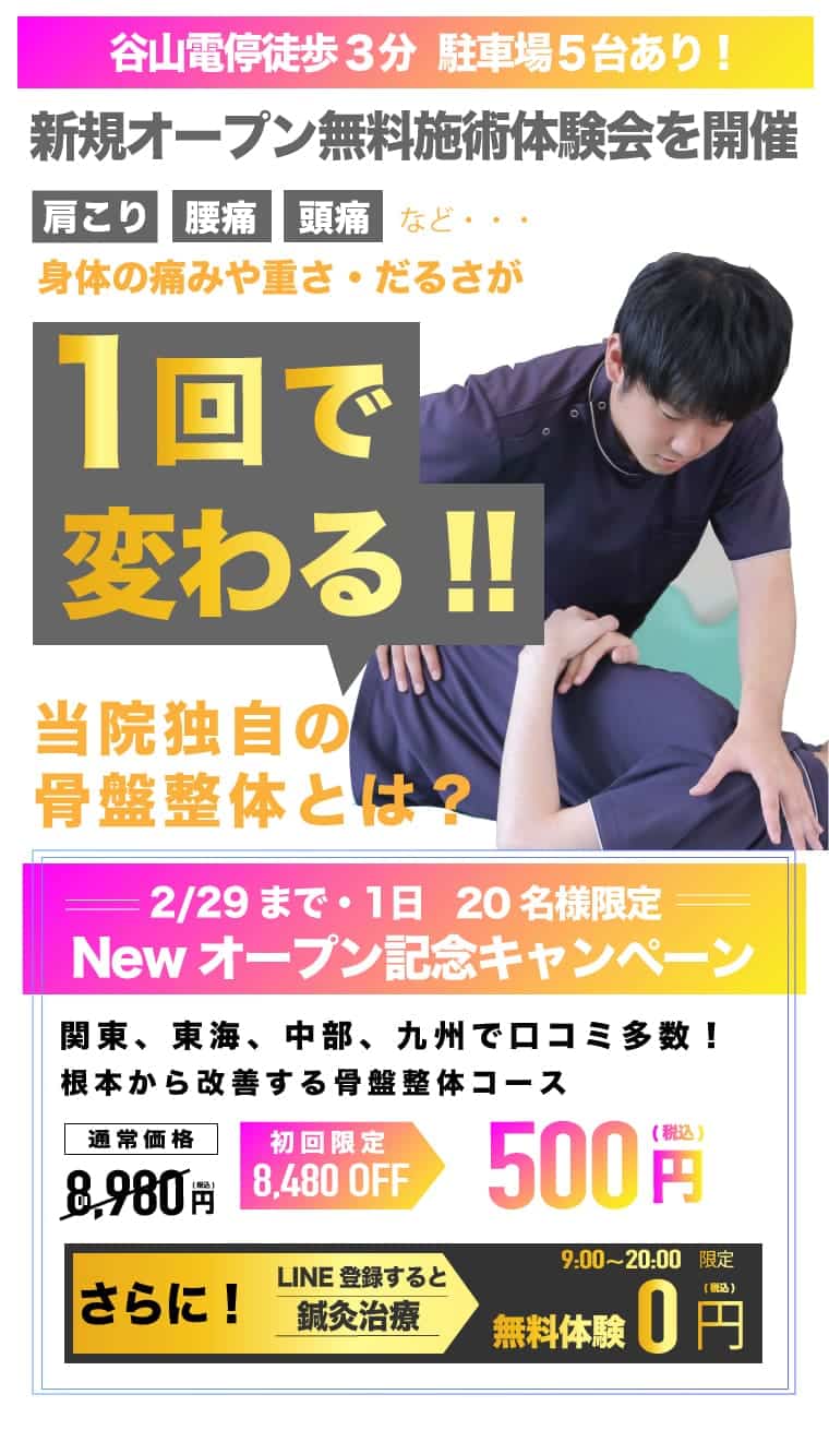 紫原骨盤整骨院LP