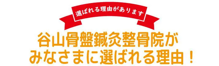 鹿児島市谷山骨盤整骨院が選ばれる理由
